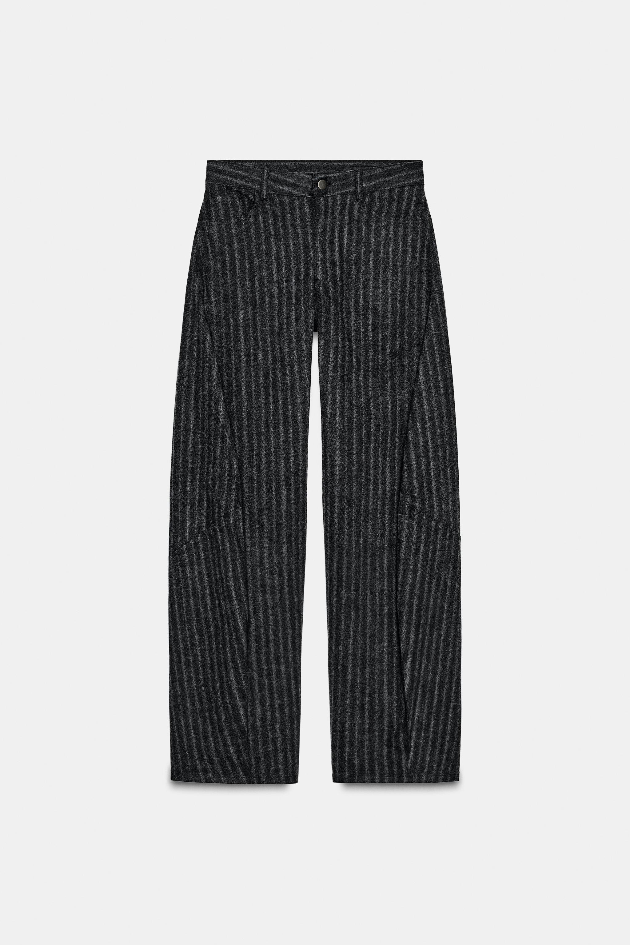 ZW COLLECTION STRIPED BALLOON PANTS